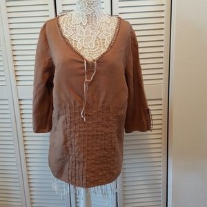 Linen summer tunic